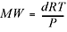 SAT2化学知识讲解：Density of Gases