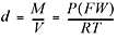 SAT2化学知识讲解：Density of Gases