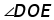 angle D O E