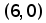 (6 comma 0)