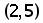 2 comma 5