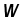 W