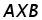 AXB