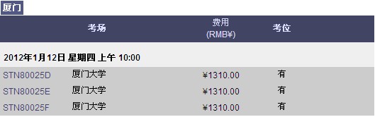 新gre考位