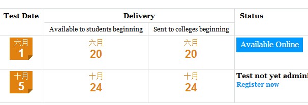 SAT官网：6月SAT成绩查询入口