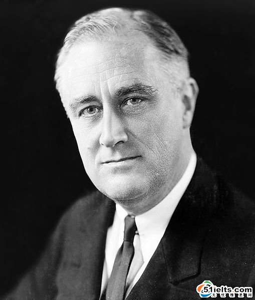 Franklin D. Roosevelt in 1933